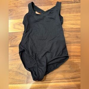 Kids Black Dance Leotard